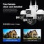 SriHome SH069 4-In-1 Quad Lens Wi-Fi Smart Security Camera, 3 x Pan/Tilt and ... Carousel 5