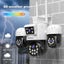 SriHome SH069 4-In-1 Quad Lens Wi-Fi Smart Security Camera, 3 x Pan/Tilt and ... Carousel 10