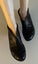 $1R * Black genuine leather wide fit short ankle boot * 39 * Carousel 2