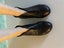 $1R * Black genuine leather wide fit short ankle boot * 39 * Carousel 1