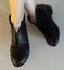 $1R * Black genuine leather wide fit short ankle boot * 39 * Carousel 3