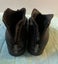 $1R * Black genuine leather wide fit short ankle boot * 39 * Carousel 11