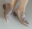 $1R * OLI * pale pink pearl finish genuine leather dress/casual *39* Carousel 5