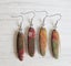SALE - Natural Jasper Stone Earrings (1 pair) Carousel 1