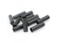 3.5mm *9mm Black Plastic Cover Arcade Sanwa 8YT Joystick Shaft Sleeve Carousel 4