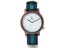 ALK Vision Pride Rainbow Top Wood Watches Brand Women Mens Wooden Watch Canvas Carousel 6