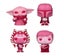 Star Wars: Valentines (Pink) - Pocket Pop! Heart Box 4-Pack Carousel 1