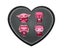 Star Wars: Valentines (Pink) - Pocket Pop! Heart Box 4-Pack Carousel 2