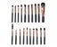 Makeup Brush Set, 20Pcs Makeup Tools Premium Synthetic Foundation Powder Blus Carousel 2
