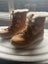 SOREL - Suede ankle boots with "fur" top Carousel 1