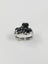 Vintage Sapphire Modernist Sterling Silver Ring - $1 Reserve Charity Auction Carousel 8
