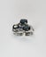 Vintage Sapphire Modernist Sterling Silver Ring - $1 Reserve Charity Auction Carousel 9