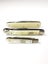 Three English Pocket Knives Steel & Sterling Silver - $1 Reserve Charity Auction Carousel 1