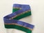 Multi coloured button hole elastic - 95cm length x 45mm wide Carousel 1
