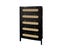Tallboy Chest of Drawers Rattan Carousel 4