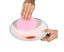 Heart Shape Silicone Baking Spatula Bowl Dough Bread Cookie Pizza Butter Scra Carousel 4