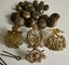 Vintage NZ military badges & brass buttons Carousel 1