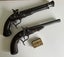 Vintage Forsyth Patent replica Flintlock pistols Carousel 1