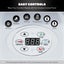 210x210CM 130 Jets Hot Tub Inflatable Spa Massage Portable Outdoor Bath 6 Person Carousel 5