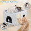 Foldable Cat House Cat Cave Pet Cube House Carousel 5