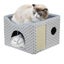 Foldable Cat House Cat Cave Pet Cube House Carousel 14