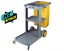 PTN New Cleaning trolley Janitors cart Sale Sale Carousel 9