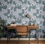 S4Sassy Self Adhesive Wallpaper, Diy Vinyl Wall Cover For Entryway Accent Wall Carousel 3