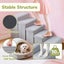 5 Steps Foldable Storage Stairs Steps For Small Dog Cat Pet Carousel 5