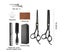 Hair Cutting Scissors Kit, Barber Hairdressing Scissors Set for Men Women Pet Carousel 2