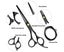 Hair Cutting Scissors Kit, Barber Hairdressing Scissors Set for Men Women Pet Carousel 3