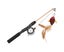 Funny Cat Stick Realistic Flexible Interactive Pulley Telescopic Fishing Rod Carousel 4
