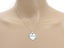 TIFFANY & CO Silver Blue Enamel Return to Tiffany Heart Ribbon Pendant Necklace Carousel 5