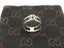 GUCCI Sterling Silver Interlocking G Logo Ring Size 4.75 Carousel 1
