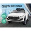 Ride On Car Electric Toys 12V Battery Remote Control White Mp3 Led Kids Ride On Carousel 8