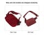 Fashion Fanny Packs for Women Men Waterproof Waist Pack Small Belt Bag with A Carousel 3