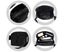Fashion Fanny Packs for Women Men Waterproof Waist Pack Small Belt Bag with A Carousel 4