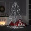 Christmas Cone Tree 200 Leds Indoor and Outdoor 98x150 Cm Txnpia Carousel 1