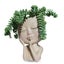 Unique Face Planter Pot for Indoor Outdoor Plants with Drainage Hole Carousel 1
