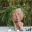 Unique Face Planter Pot for Indoor Outdoor Plants with Drainage Hole Carousel 16