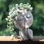 Unique Face Planter Pot for Indoor Outdoor Plants with Drainage Hole Carousel 17