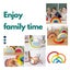 Wooden Rainbow Stacker Nesting Puzzle Blocks - In Assorted Colors Carousel 3