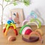 Wooden Rainbow Stacker Nesting Puzzle Blocks - In Assorted Colors Carousel 9
