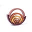 Wooden Rainbow Stacker Nesting Puzzle Blocks - In Assorted Colors Carousel 14