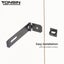 YONSIN 712 Door Padlock Safety Hasp Latch Heavy Duty Door Hasp Clasp Lock Gate S Carousel 3
