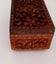 Vintage hand carved teak jewellery/trinket box Carousel 3