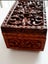 Vintage hand carved teak jewellery/trinket box Carousel 5