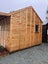 7.0 mx3.6 m assembled cabin with 1.5 mx7.0 verandah & deck. WR cedar cladding. Carousel 4
