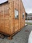 7.0 mx3.6 m assembled cabin with 1.5 mx7.0 verandah & deck. WR cedar cladding. Carousel 6