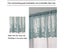 1 pcs Floral Lace Valance Curtain Embroidery Semi Sheer Short Curtain Carousel 2