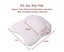 3D Wave Bath Pillow, Thickened and Widened Mesh, Machine Washable, Bathroom H Carousel 5
